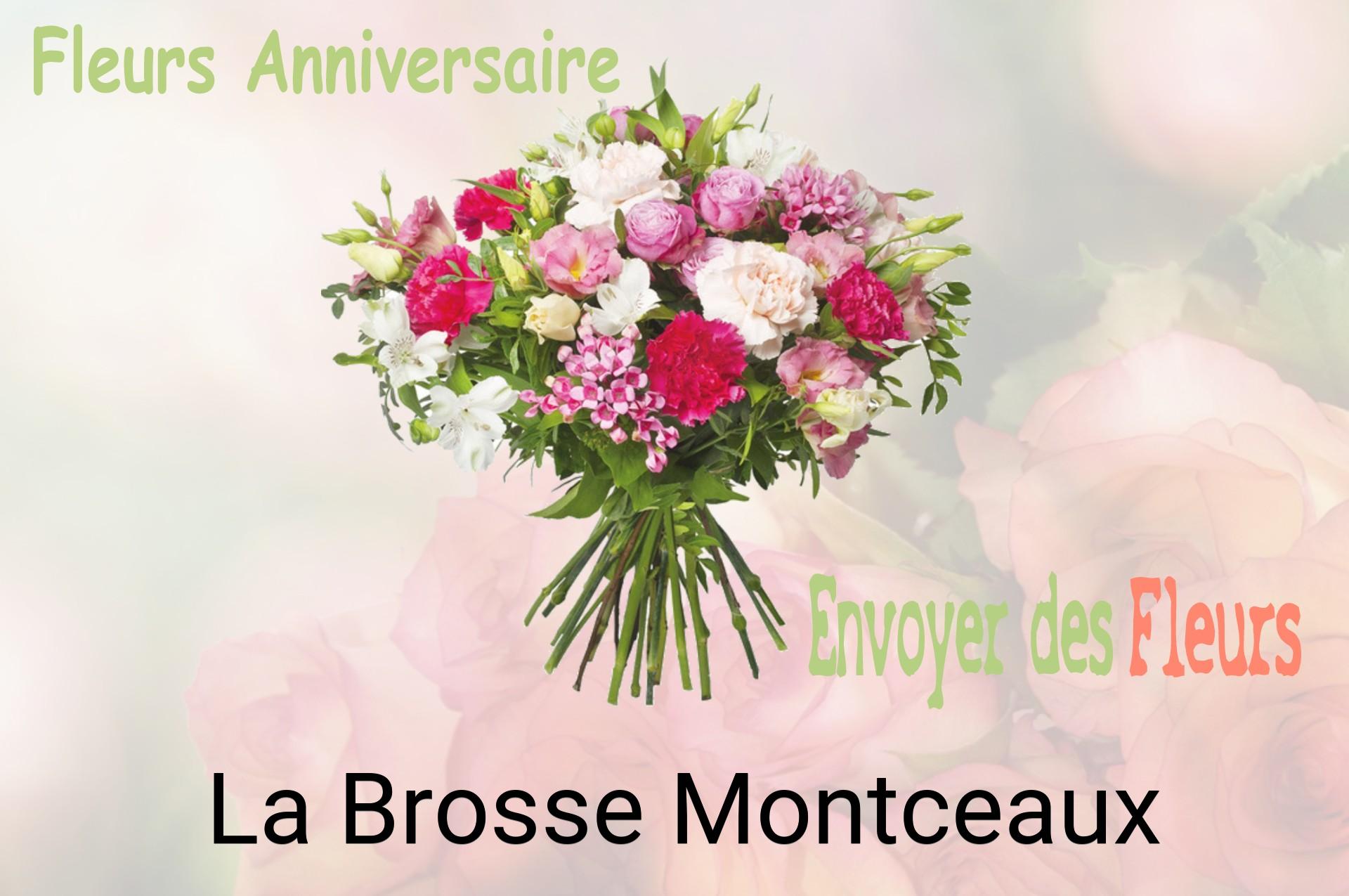 Bouquet de fleurs d’anniversaire livré à La Brosse-Montceaux