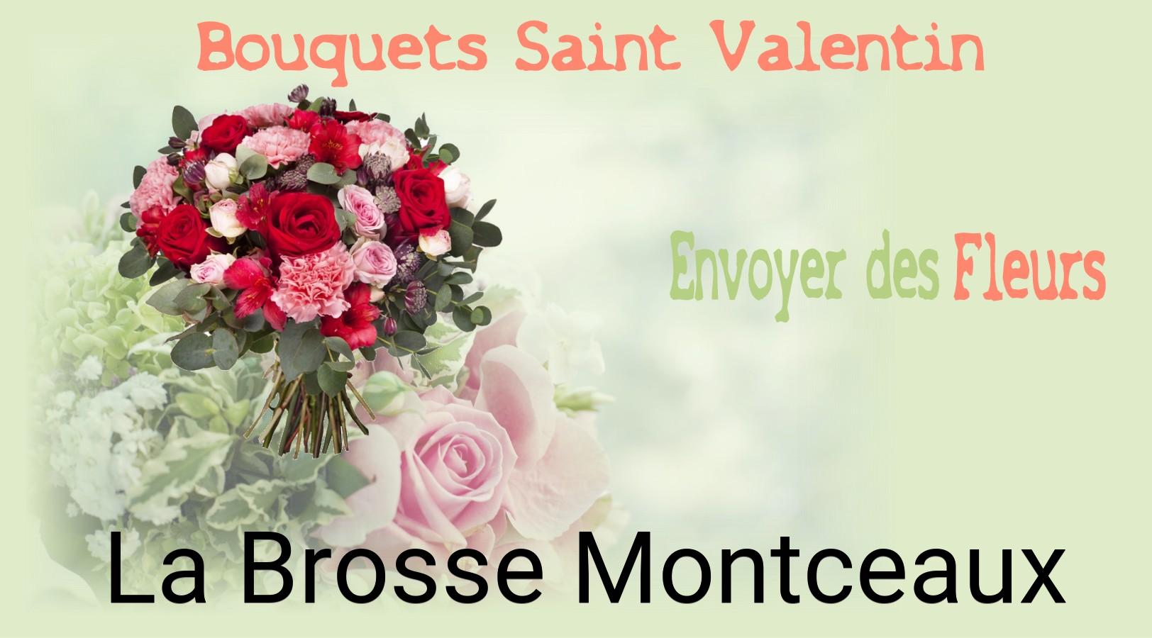 Roses de Saint-Valentin livrées à La Brosse-Montceaux